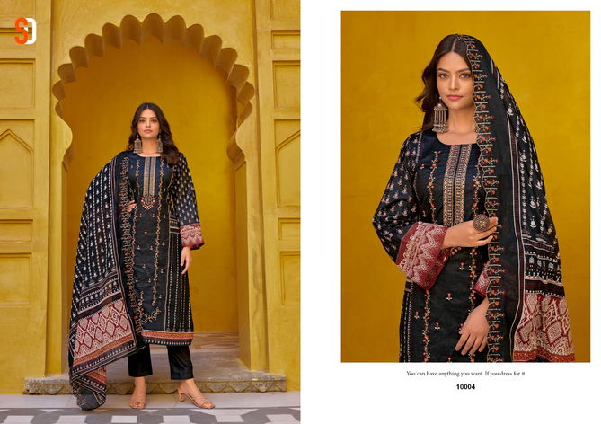 Bin Saeed Lawn Collection Vol 10 By Shraddha Embroidery Cotton Pakistani Suit Wholesalers In Delhi